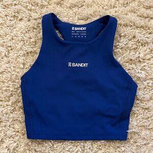 Bandit Stamina Blue Sports Race Top NWOT